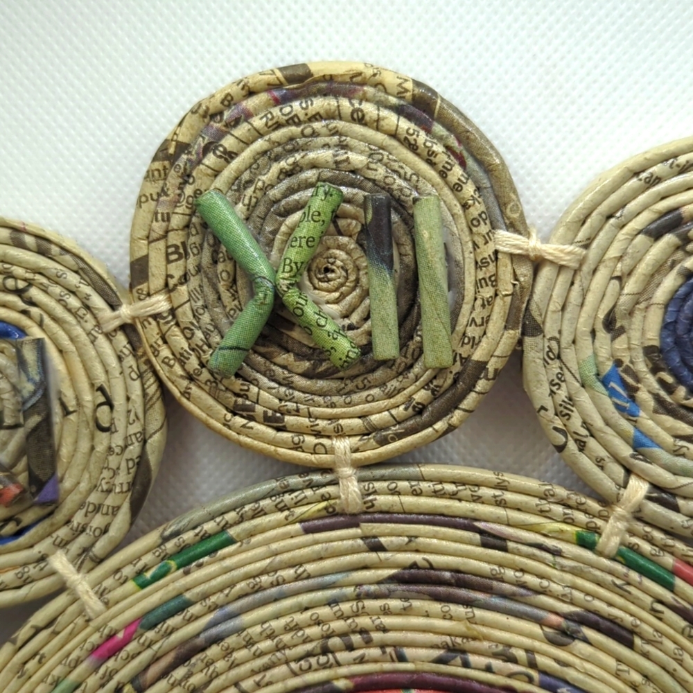 Newspaper Craft Clock - Picture 2 of 6